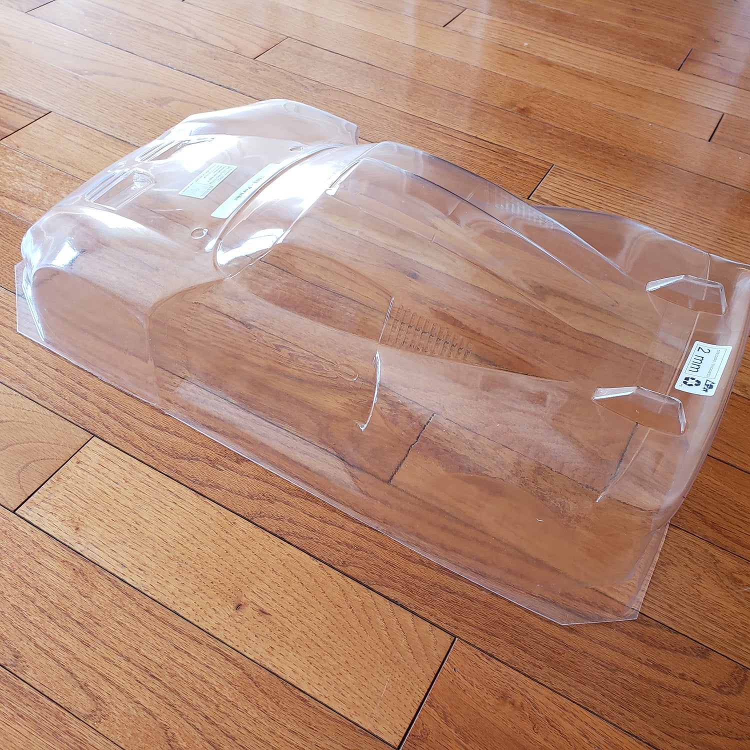 Delta Plastik 7503 PORSCHE GT2 360mm/2mm Rc Car Body*Drag or Speed Runs*