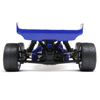 LOSI LOS01016T1 1/16 Mini-B Brushed RTR 2WD Buggy, Blue/White
