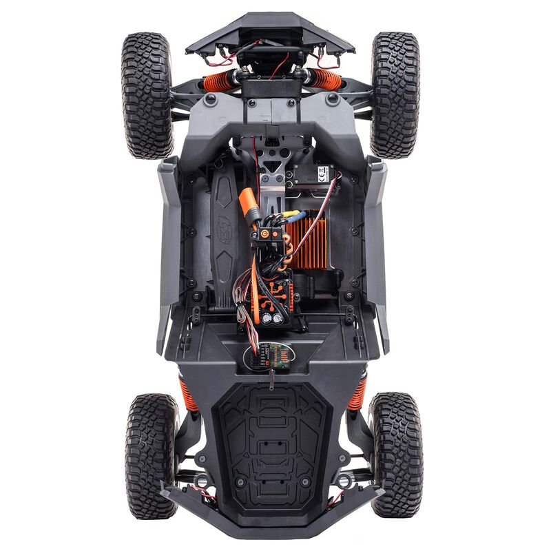 LOSI 1/10 RZR Rey 4WD RTR sans balais, Polaris LOS03029T2 ORANGE Fox