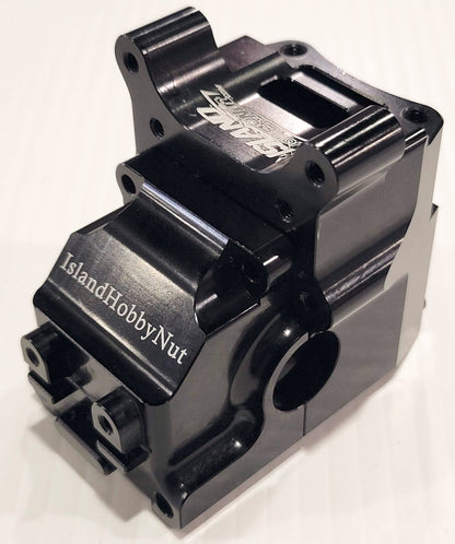 IRonManRc HOBAO VTE2 / VT *FRONT ONLY* Aluminum Gear box case ( BLACK )