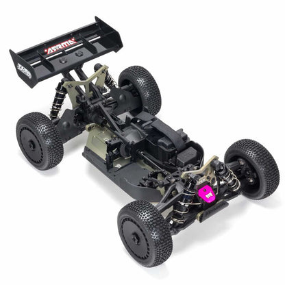 Arrma ARA8306 1/8 TLR Tuned TYPHON 4WD Roller Buggy, Pink/Purple