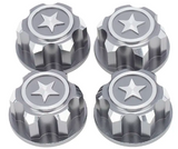 Tuercas de rueda hexagonales dentadas de aluminio de 17 mm IRonManRc Traxxas