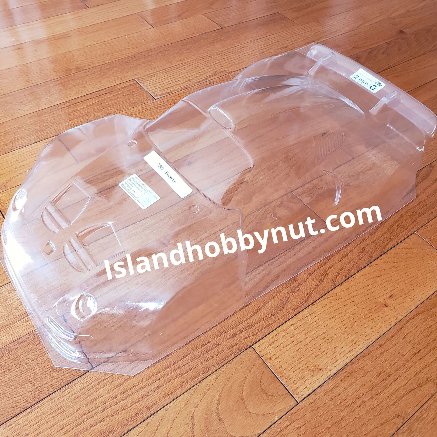 Delta Plastik 7503 PORSCHE GT2 360mm/2mm Rc Car Body*Drag or Speed Runs*