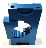 IronManRc Arrma Candy Blue Soporte de motor deslizante de 25 mm y 30 mm