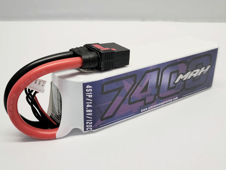 Batteries Lipo AZURE RACING SERIES 4s 1p 7400 Mah *COMPÉTITION*