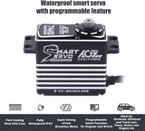 AGFRC Metal-Gear Servomotor resistente al agua de alto par - 74 KG 