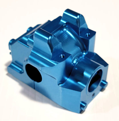 IRonManRc HOBAO VTE2 *FRONT ONLY* BLUE Aluminum Gear box case