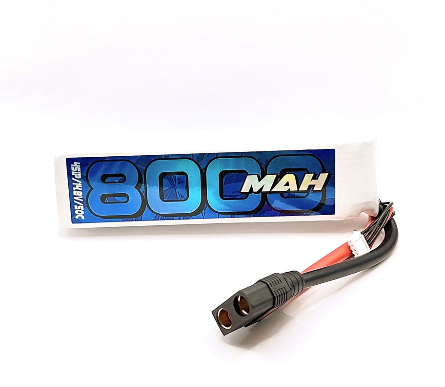 DXF 2 confezioni da 3 batterie lipo da 8000 mAh, 130 C, spina DXF 2 confezioni da 3 batterie lipo da 8000 mAh, 130 C, spina