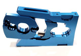 IronManRc Arrma Candy Blue Soporte de motor deslizante de 25 mm y 30 mm