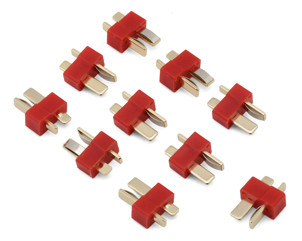 EcoPower ECP-1572 T-Style Bulk Package Connectors (10) (Male)