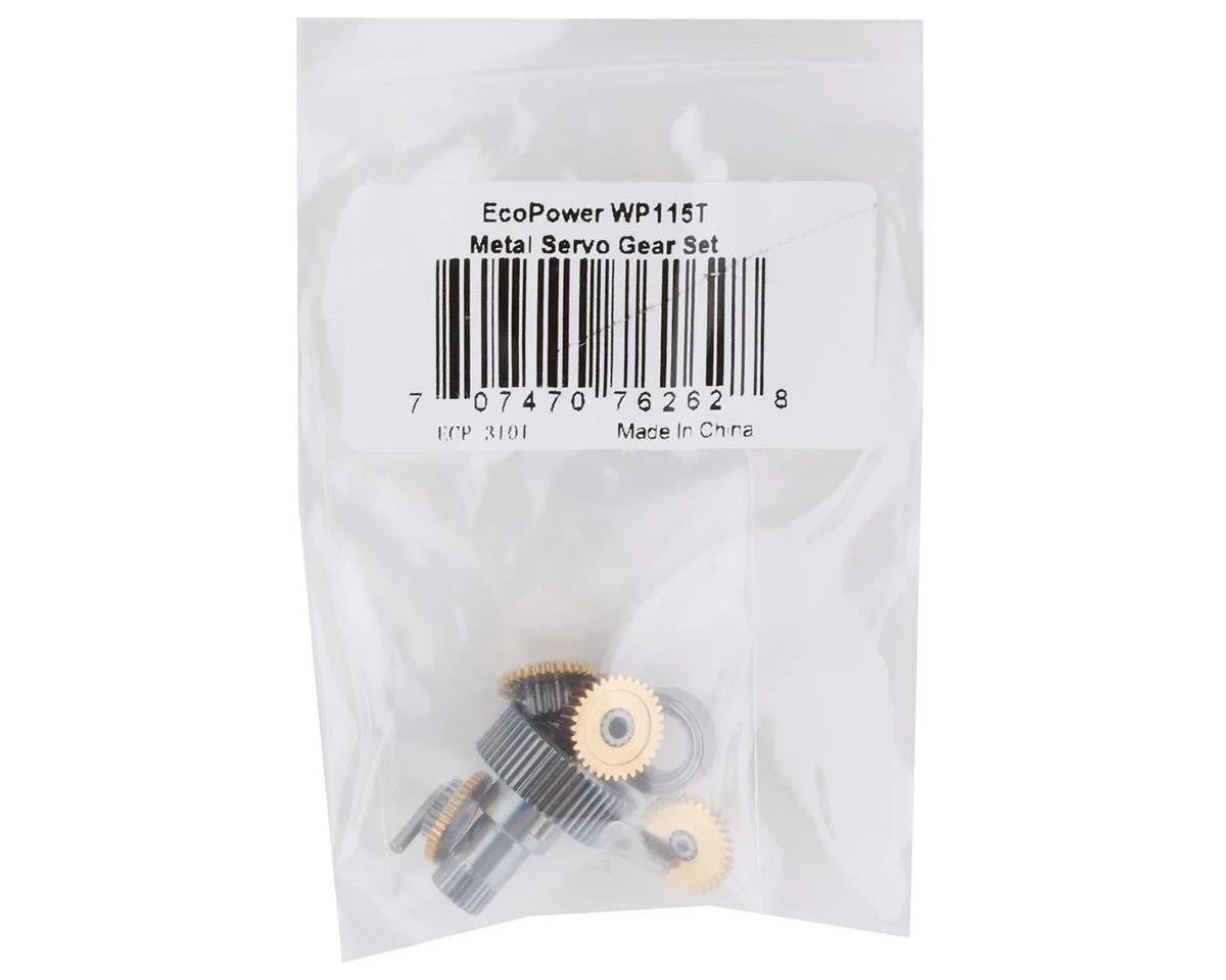EcoPower ECP-3101 WP115T Metal Servo Gear Set