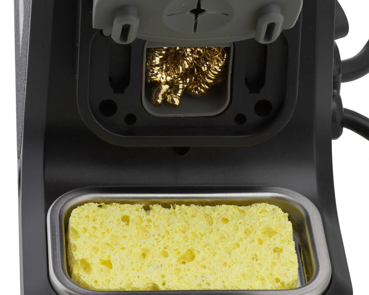 EcoPower ECP-3202 80W Adjustable Temperature Digital Soldering Station w/Alligator Clip Support Arms