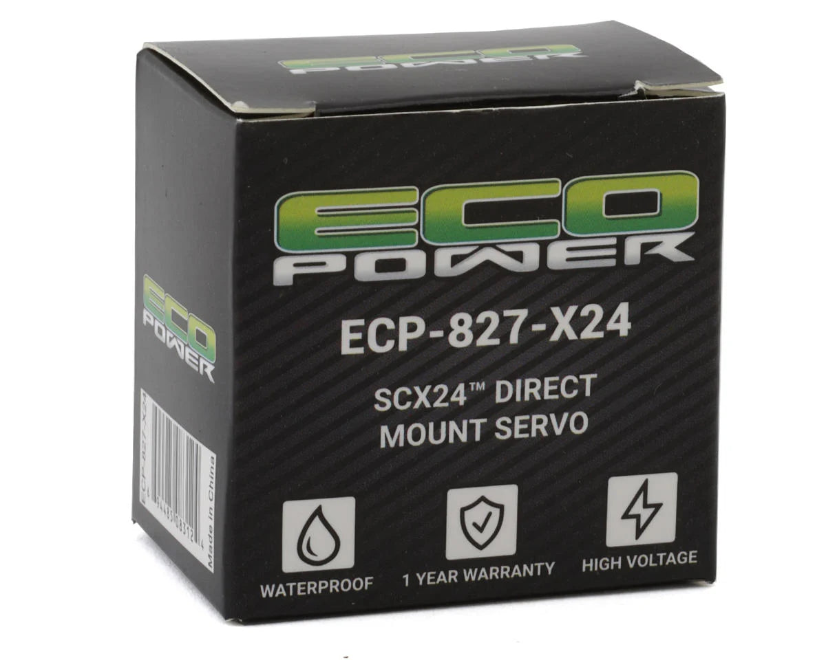 ECOPOWER ECP-827-X24 Metal Gear Micro Servo Direct Fit For Axial™ SCX24 (HV) (Waterproof)