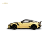 Mini-GT Nissan Z VeilSide FZ400 Gold Chrome LHD 1:64