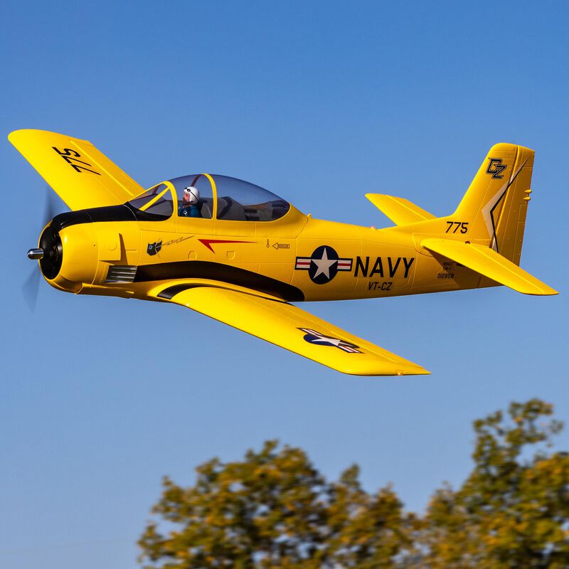 E-Flite efl013550 Carbon-Z T-28 Trojan 2.0m BNF Basic with AS3X and SAFE Select