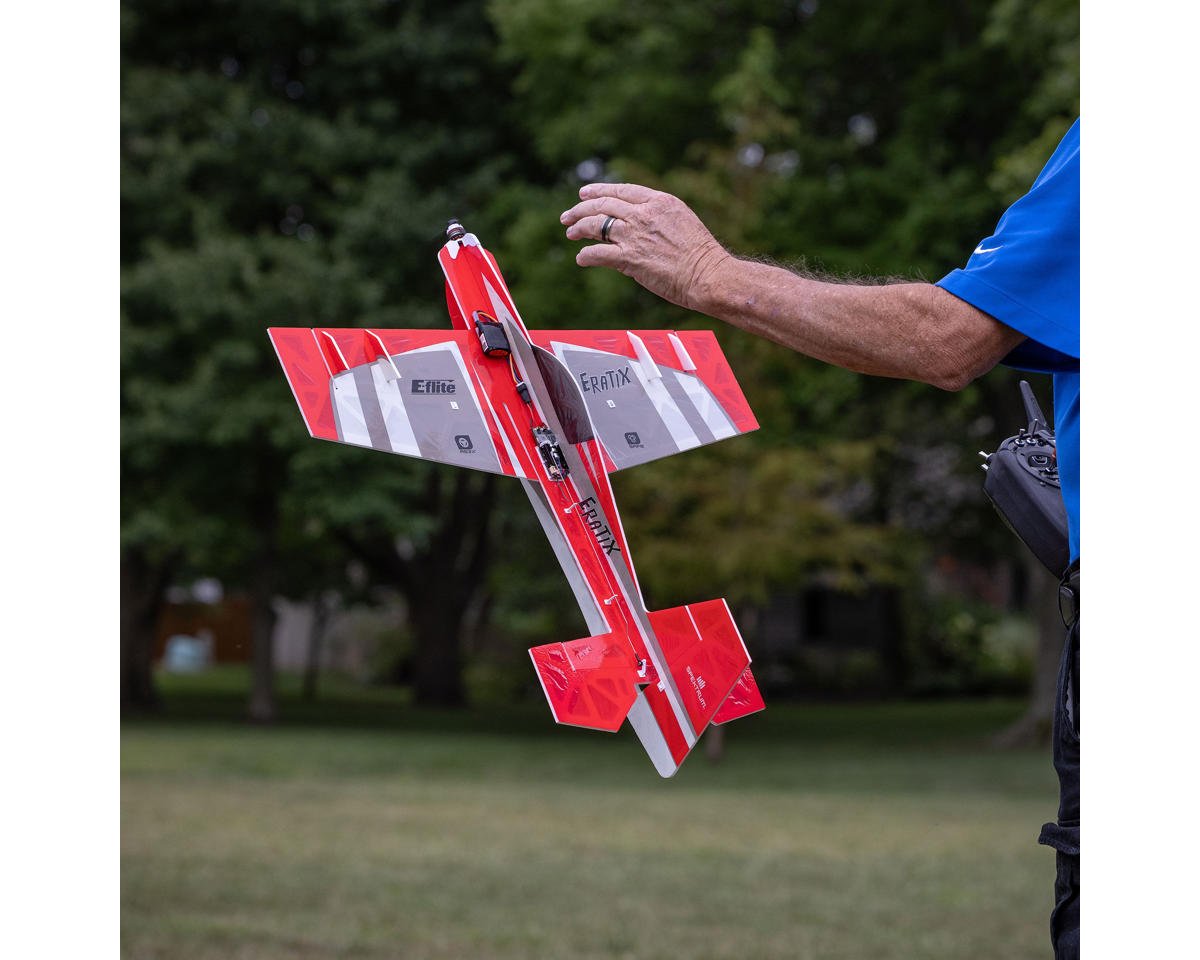 E-flite EFLU02050 UMX™ Eratix 3D Flat Foamy BNF Basic Electric Airplane (450mm) w/AS3X® & SAFE® Select