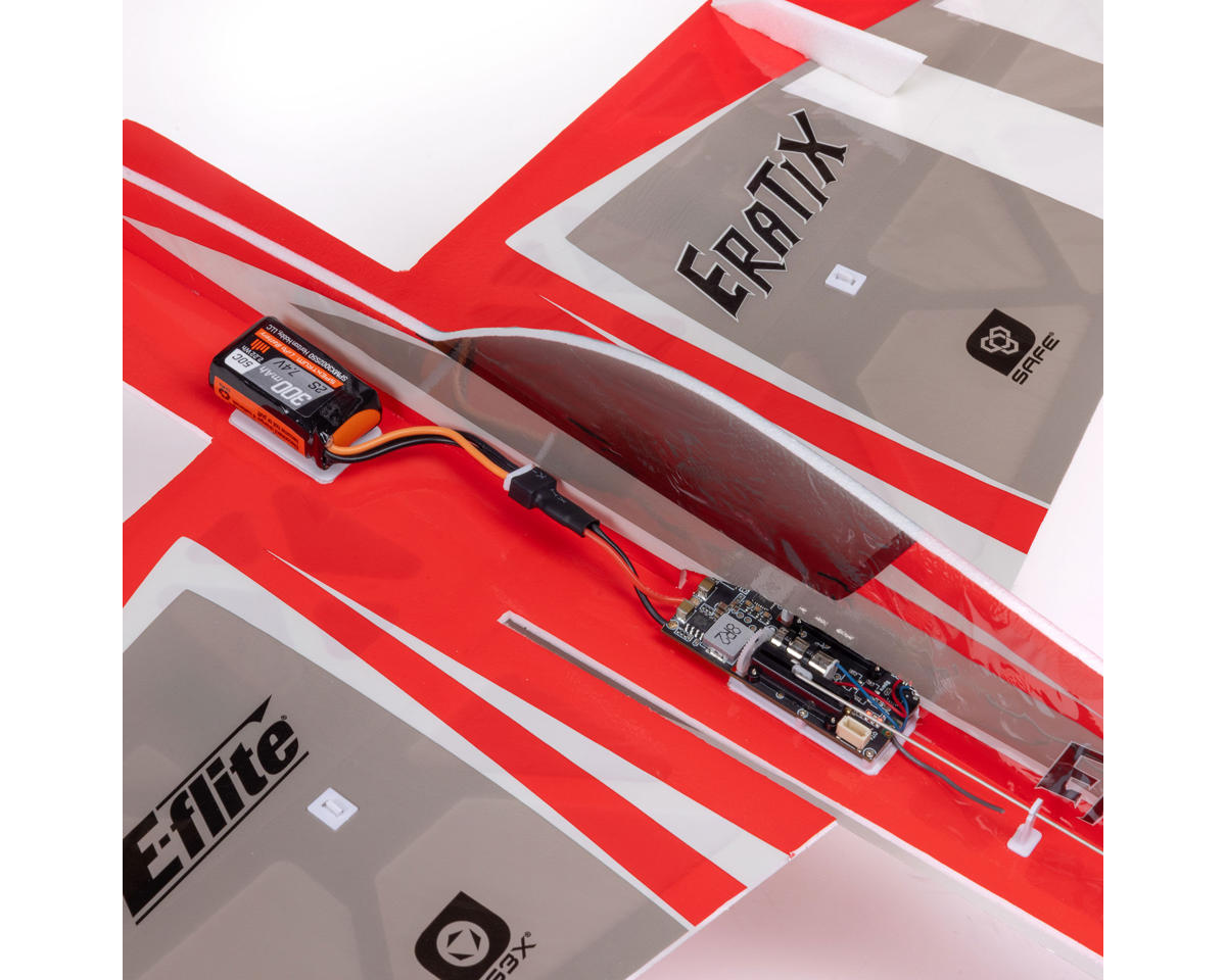 E-flite EFLU02050 UMX™ Eratix 3D Flat Foamy BNF Basic Electric Airplane (450mm) w/AS3X® & SAFE® Select