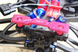 GPM ER2201R-BLUE ALUMINUM REAR BODY POST MOUNT TRAXXAS E-REVO