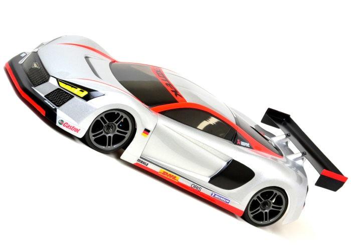 Exotek 1863 R Tek Gt Race Clear Lexan Body w/ Wing