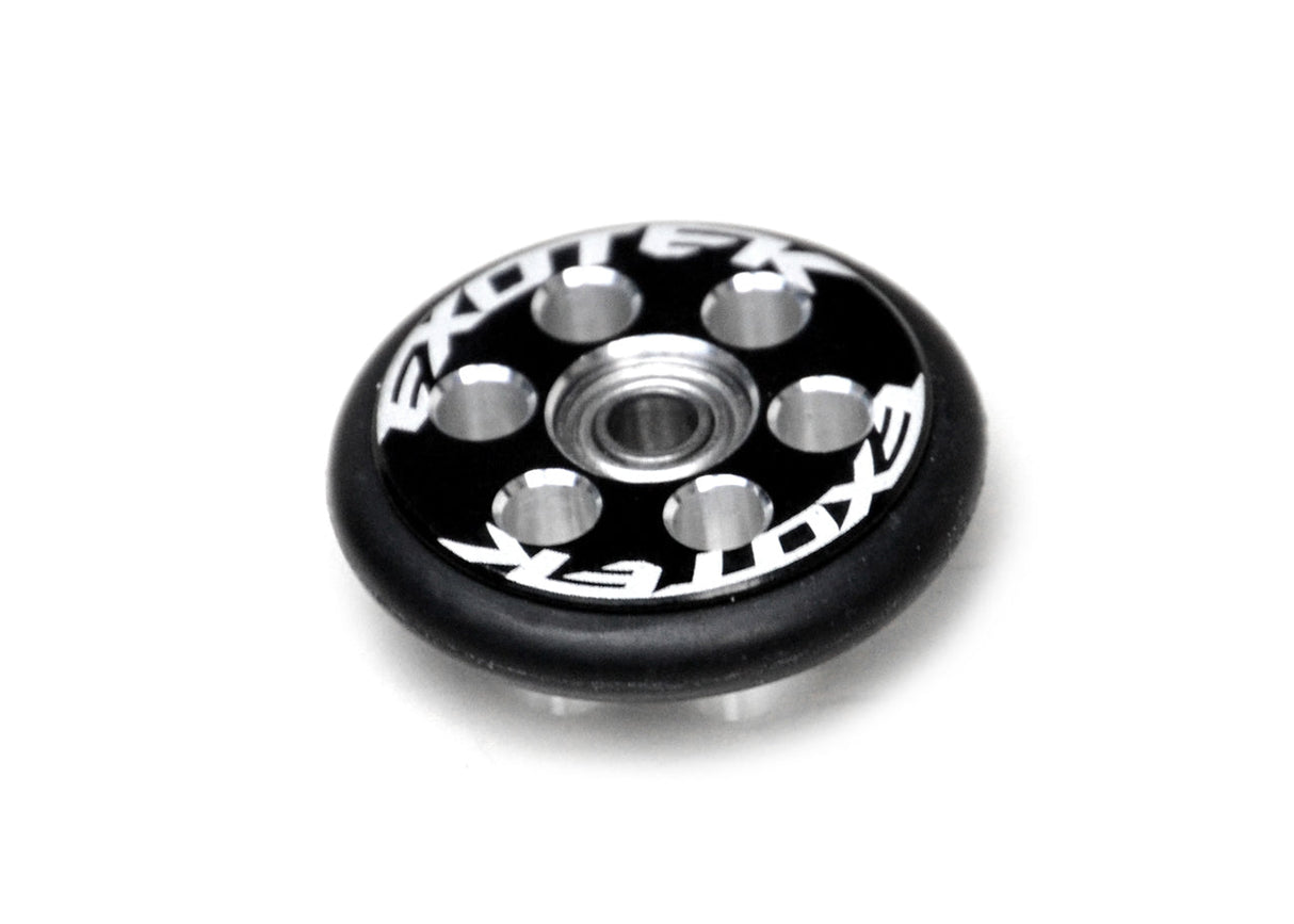 Exotek 1990 23mm Wheelie Wheel, 6061 (1 Wheel and O-Ring)