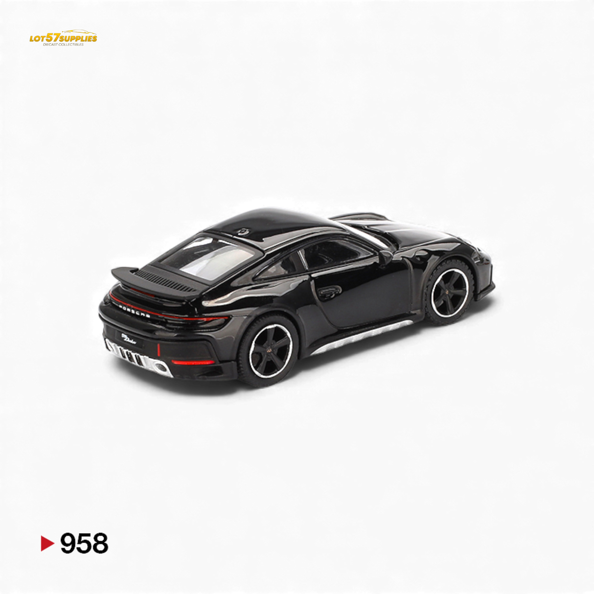 Mini GT Porsche 911 Dakar Black 1:64