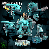 3d Printed Mega Pirate Priest by Mekka Miniatures