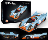 Pocher Porsche 917K Gulf Edition 1/8 Scale Die-Cast Model Car Kit HK118