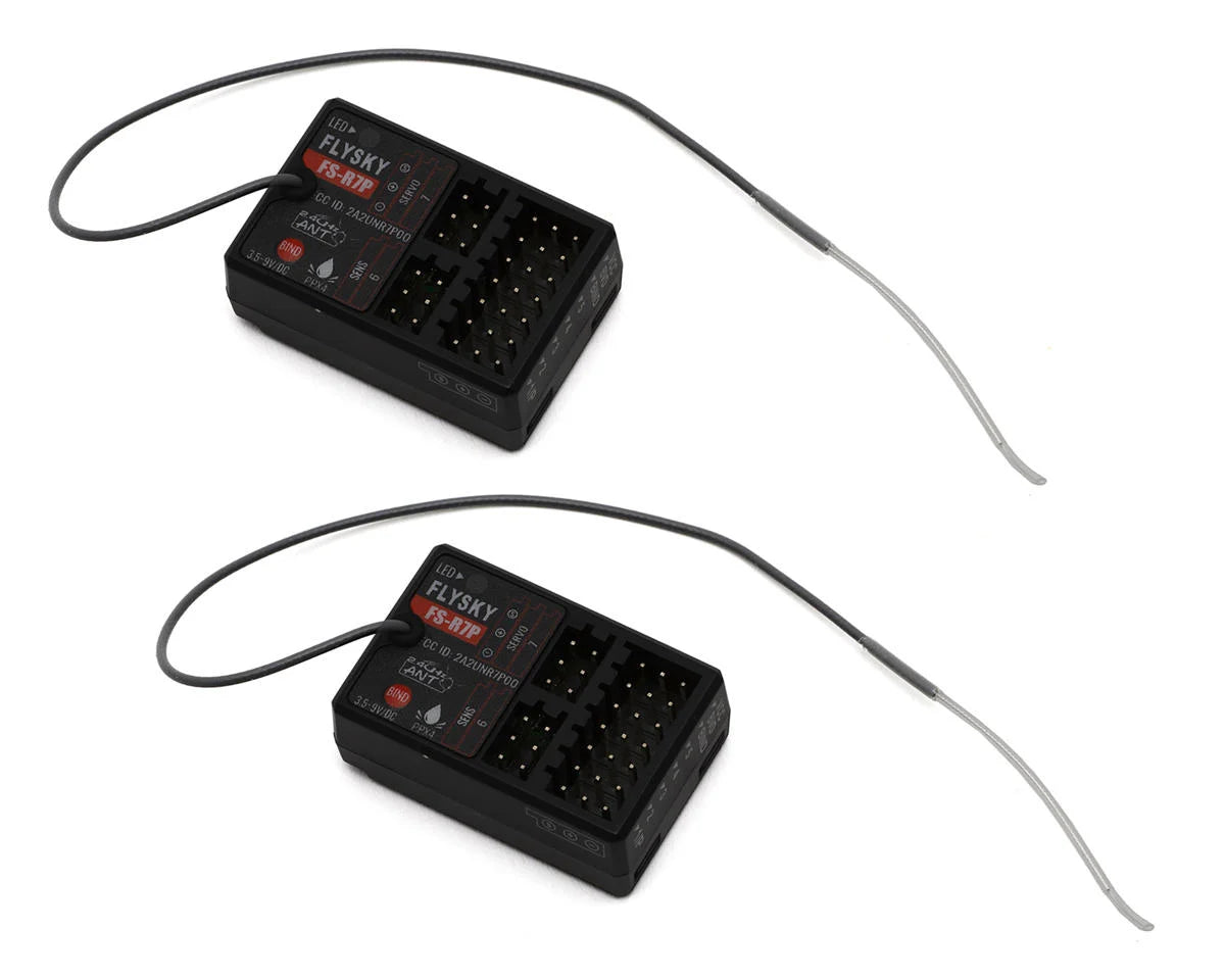 Flysky  FSY-FS-G7P+R7P-2  ANT 7-Channel 2.4GHz Transmitter w/2x FS-R7P Receivers