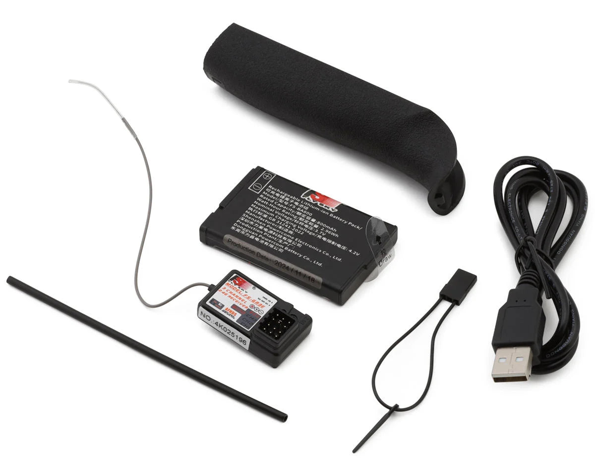 Flysky FS-GT2B+GR3E 3-Channel Transmitter w/FS-GR3E Receiver