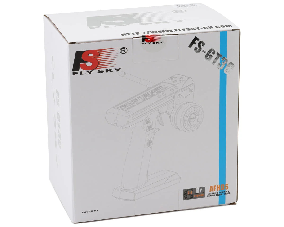 Flysky FS-GT3C 3-Channel Transmitter w/FS-GR3E Receiver