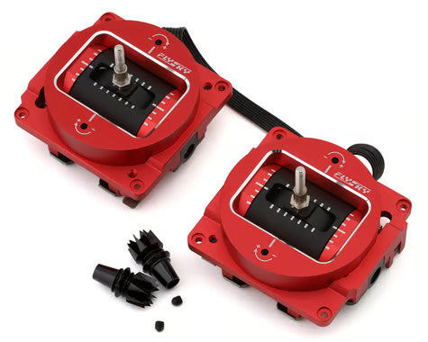 Flysky Aluminum Hall Gimbal Set (Red) (PL18/NV14)