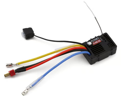 Flysky R4D 2-In-1 ANT 4-Channel ESC Receiver w/LED Controller