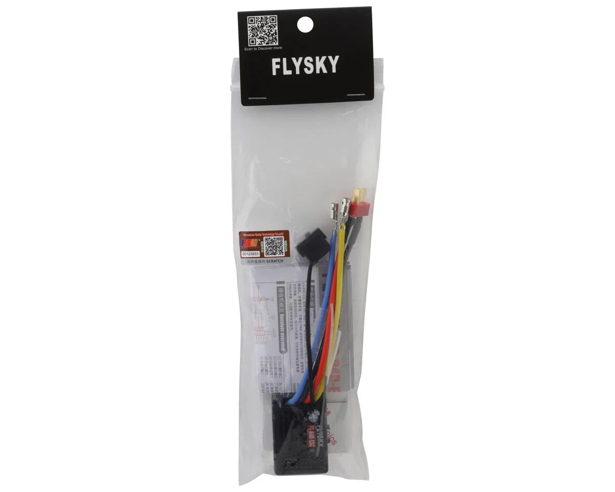 Flysky R4D 2-In-1 ANT 4-Channel ESC Receiver w/LED Controller