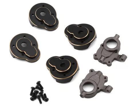 FURITEK FUR-2421 BRASS REAR AND FRONT HUB SET COMBO FOR FURITEK FX118