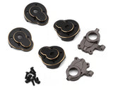 FURITEK FUR-2421 BRASS REAR AND FRONT HUB SET COMBO FOR FURITEK FX118