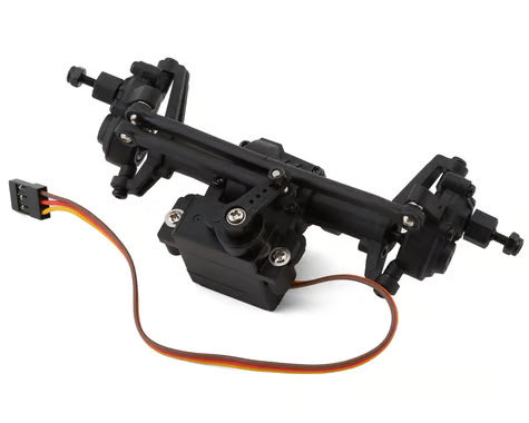 FURITEK FUR-2429 COMPLETE PRE-BUILD FRONT AXLE SET WITH SERVO FOR FURITEK FX118