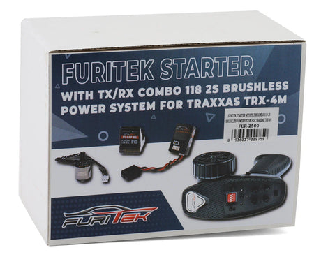 Furitek fur-2500 118 2S Brushless Starter Combo w/Venom Motor (3450kV) for Traxxas TRX-4M & TX/RX System