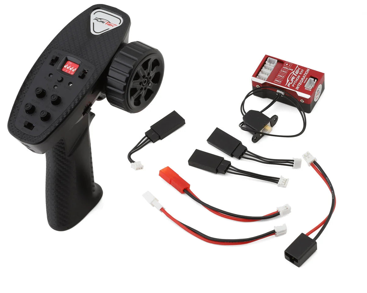Python Brushless Motor Box Furitek Python RXF 40A/70A Integrated Brushless/RX Combo w/Kosmik Tran ...