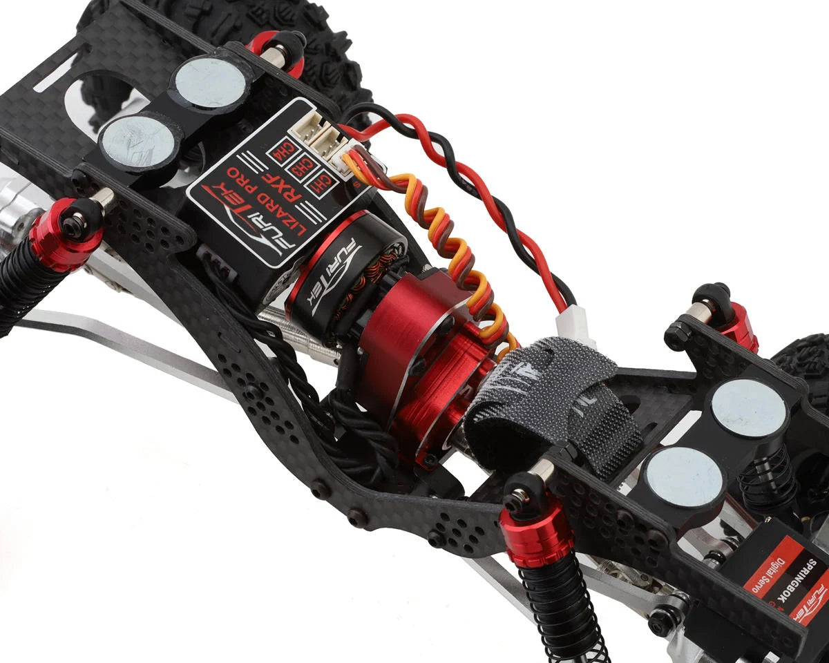 Furitek Cayman Pro V2 4x4 1/18 RTR Comp Micro Rock Crawler w/Brushless Furitek ESC & 2000kV Mini Komodo (Orange)