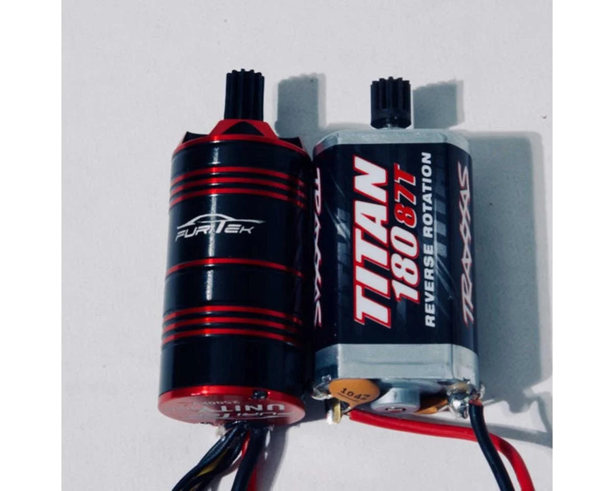FURITEK FUR-2575 UNITY PRO 3500kv 2-in-1 Micro FOC Brushless System for TRX4M