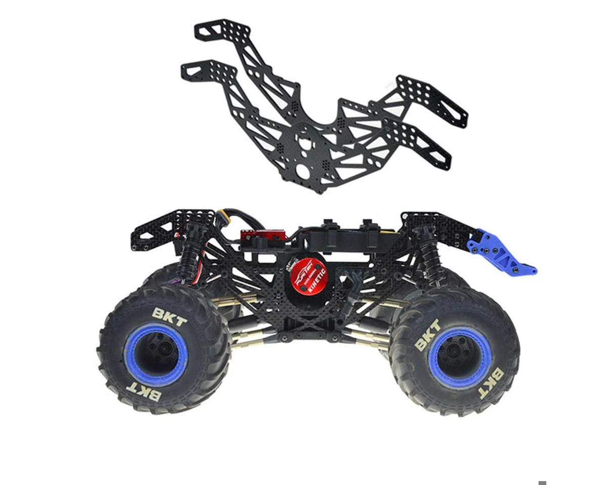 Furitek FUR-2580 Carbon Fiber Frame KIT for Losi 1/18 Mini LMT