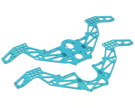 Furitek FUR-2588 TITAN GREEN Frame KIT for Losi 1/18 Mini LMT