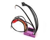 FURITEK FUR-2600 MICROBOOST 2S LIPO 25A/50A BRUSHLESS SENSORED/SENSORLESS ESC FOR 1/24 1/28 DRIFT/RACE w/LCD Display - Purple