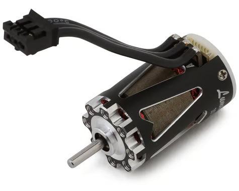 Furitek FUR-2609 LumaPower w/LED 3500kv Brushless Sensored Motor for 1/24 1/28 Mini-Z/MiniDrift - Black color