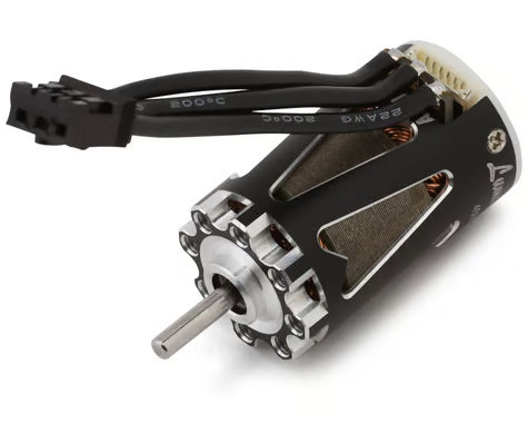 Furitek FUR-2610  LumaPower w/LED 4500kv Brushless Sensored Motor for 1/24 1/28 Mini-Z/MiniDrift - Black color