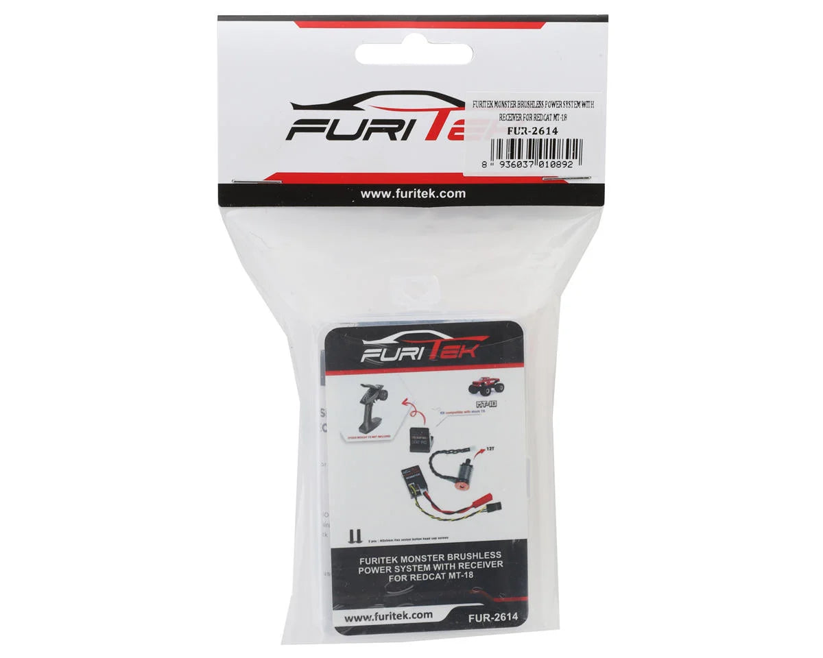 FURITEK FUR-2614 MONSTER BRUSHLESS POWER SYSTEM WITH RECEIVER FOR REDCAT MT-18