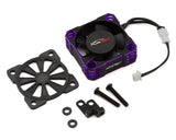 Furitek FUR-2673 AeroSpin 30K Aluminum Fan Kit for SlideTech ESC – Black Purple Edition