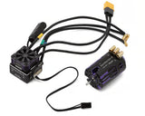 Furitek FUR-2675 VoltEagle 1/10 Drift Combo – Midnight Edition (Plug & Play Brushless Sensored System for Traxxas 4-Tec Drift)