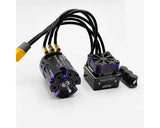 Furitek FUR-2675 VoltEagle 1/10 Drift Combo – Midnight Edition (Plug & Play Brushless Sensored System for Traxxas 4-Tec Drift)