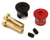 Furitek FUR-2681 Heatsink Bullet Plug Grips w/4mm Bullets (Black/Red)